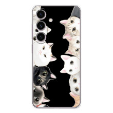 Чехол на Самсунг Гэлакси С25 ФЕ с Котами (VPrint) (Взгляд котов)