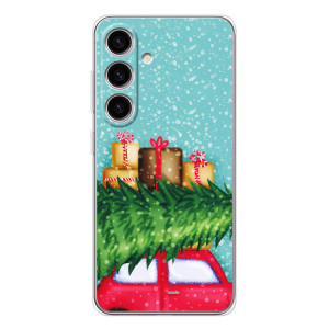 Чехол Новогодняя Елка на Samsung Galaxy S25 FE (Новогодние подарки)