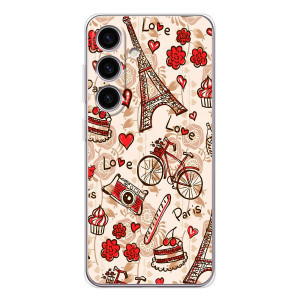 Чехол с Эйфелевой башней на Samsung Galaxy S25 FE – Париж мечта