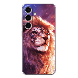 Чехол с картинкой на Samsung Galaxy S25 FE – Красочный ЛЕВ
