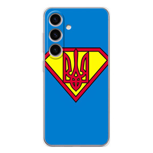 Чехол с картинкой (Патриотический ГЕРБ) на Samsung Galaxy S25 FE (Super - Герб)