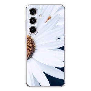 Чохол з ромашками на Samsung Galaxy S25 FE – Пів ромашки