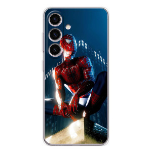 Чехол Супергерой Человека Паука на Samsung Galaxy S25 FE – Паук на доме