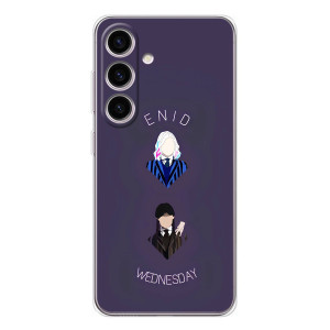 Чехлы Венсдей на Samsung Galaxy S25 FE Уэнсдей (AlphaPrint)