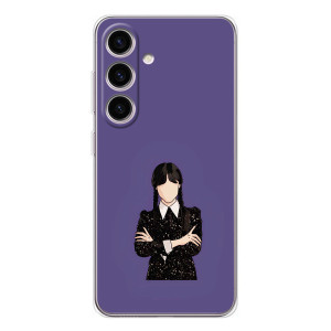 Чехлы Венсдей на Samsung Galaxy S25 FE Уэнсдей (AlphaPrint)