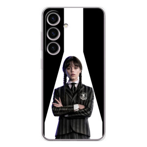 Чехлы Венсдей на Samsung Galaxy S25 FE Уэнсдей (AlphaPrint)