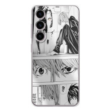 Чехол с символикой Аниме для Samsung Galaxy S25 FE – Коллаж Ягами