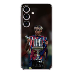 Чехол с футболистом Ламин Ямаль Samsung Galaxy S25 FE