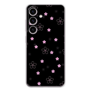 Чехол с розовым рисунком для Samsung Galaxy S25 FE