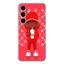 Круті Чохли Луі Віттон для Samsung Galaxy S25 FE (AlphaPrint) (Модний стиль)