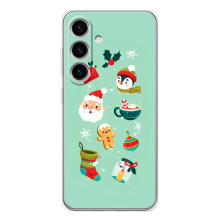 Новогодние Чехлы для Самсунг Гэлакси С25 ФЕ (VPrint)