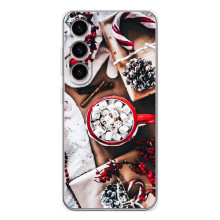 Рождественские, Праздничные Чехлы для Самсунг Гэлакси С25 ФЕ (Рождественская атмосфера)