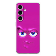 Чохли (ТПУ) (смішні стікери) для Samsung Galaxy S25 FE – Хитра мордочка