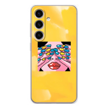 Силиконовый бампер с принтом (ПАТРИОТ) для Samsung Galaxy S25 FE