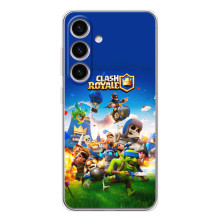 Силіконовий Чохол (атрибутика Клеш Роял) для Samsung Galaxy S25 FE – Клеш рояль