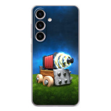 Силіконовий Чохол (атрибутика Клеш Роял) для Samsung Galaxy S25 FE – Гармата