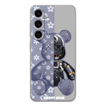 Силіконовий чохол для Samsung Galaxy S25 FE (Ведмідь Louis Vuitton)