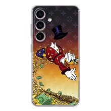 Силіконовий чохол для Samsung Galaxy S25 FE (Скрудж Луі Віттон)