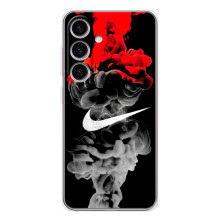 Силіконовый Чохол на Samsung Galaxy S25 FE з картинкою НАЙК – Nike дим