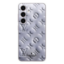 Текстурний Чохол Louis Vuitton для Самсунг Галаксі С25 ФЕ (Білий ЛВ)