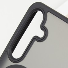 TPU+PC чохол Metal Buttons with MagSafe Colorful для Samsung Galaxy S25+ – Чорний