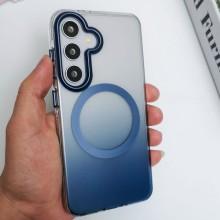 Чохол TPU+PC Phantom with MagSafe для Samsung Galaxy S25+ – Блакитний