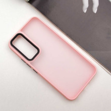 Чохол TPU+PC Lyon Frosted для Samsung Galaxy S25+ / S24+ – Рожевий