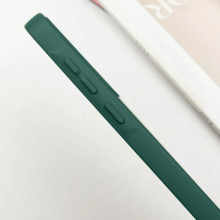 Чехол Silicone Cover Lakshmi Full Camera (AA) with MagFit для Samsung Galaxy S25+ – Зеленый