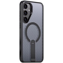 Чехол TPU Breeze with MagSafe stand для Samsung Galaxy S25+ / S24+ – Черный