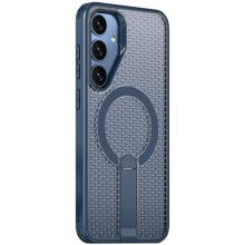 Чехол TPU Breeze with MagSafe stand для Samsung Galaxy S25+ / S24+ – Голубой