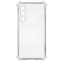 TPU чохол GETMAN Ease logo посилені кути Full Camera для Samsung Galaxy S25+ – Прозорий