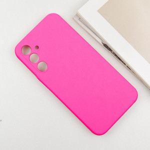 Чохол Silicone Cover Lakshmi Full Camera (AAA) для Samsung Galaxy S25+ – Рожевий