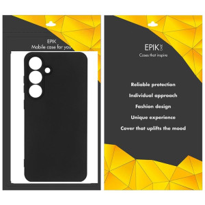 Чохол TPU Epik Black Full Camera для Samsung Galaxy S25+ / S24+ – Чорний