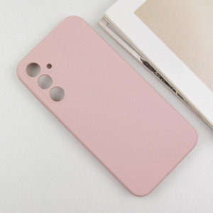 Чехол Silicone Cover Lakshmi Full Camera (AAA) для Samsung Galaxy S25+ – Розовый