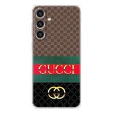 Чохли бренд ГУЧЧІ для Samsung Galaxy S25 Plus – Стиль GUCCI