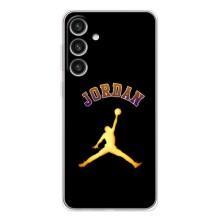 Чехлы для Samsung Galaxy S25 Plus - с картинкой JORDAN (AlphaPrint) (Jordan Gold)