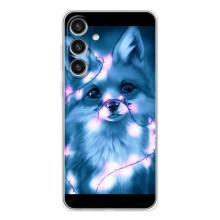 Чехлы с картинкой Лисички для Samsung Galaxy S25 Plus (VPrint) (Яркая лисичка)