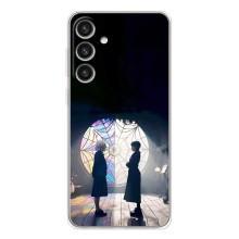 Чехлы с принтом Уэнсдей на Samsung Galaxy S25 Plus – Уэнсдей и Энди