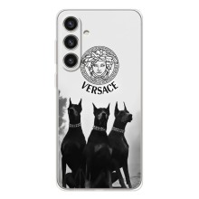 Чохли VERSACE для Гелексі С25 Плюс (PREMIUMPrint) – Доберман Версаче