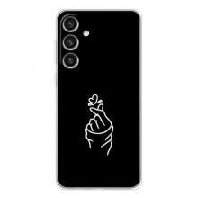 Чехлы (Знак сердечка) на Samsung Galaxy S25 Plus – Знак Сердечка