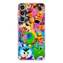 Чехол для Samsung Galaxy S25 Plus Бравл Старс (VPrint) – герои Бравл Старс