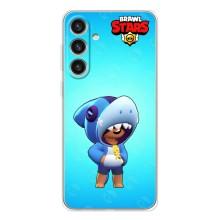 Чехол для Samsung Galaxy S25 Plus Бравл Старс (VPrint) – Леон акула