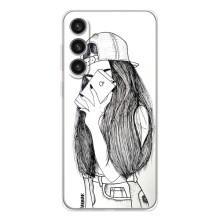 Чехол с печатью для Samsung Galaxy S25 Plus - (Мода) (AlphaPrint) (Фото девочки)