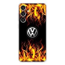 Чехол "Фольксваген" для Samsung Galaxy S25 Plus – Огненный Лого