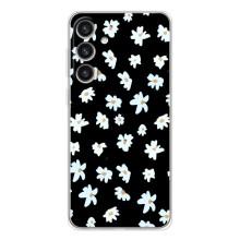 Чехол с ромашками на Samsung Galaxy S25 Plus – Маленькие ромашки
