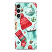 Чехол Санта Клаус для Samsung Galaxy S25 Plus (Одежда)