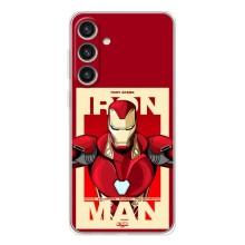 Чехол Супергерой Железный человек на Samsung Galaxy S25 Plus – Iron man
