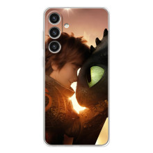 Чохол дракон Беззубик для Samsung Galaxy S25 Plus – Беззубик і Гикавка
