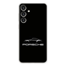 Чехол с авто Порше для Samsung Galaxy S25 Plus
