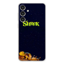 Чохол з мультфільмом Шрек на Samsung Galaxy S25 Plus – Шрек лого